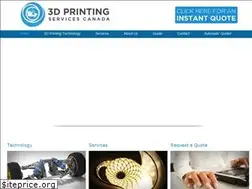 Sites similar to 3dprintingservicescanada.com