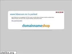Sites similar to 3dsecure.no