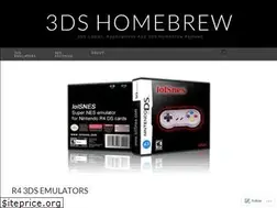 Sites similar to 3dshomebrew.wordpress.com