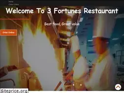 Sites similar to 3fortunesrestaurant.com