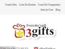 Sites similar to 3gifts.ro