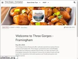 Sites similar to 3gorgesframingham.com