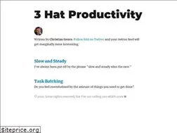 Sites similar to 3hatproductivity.com