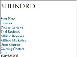 Sites similar to 3hundrd.com