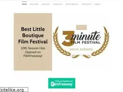 Sites similar to 3minutefilmfestival.com