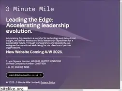 Sites similar to 3minutemile.co.uk
