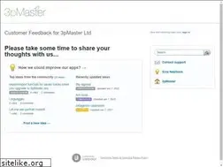 Sites similar to 3pmaster.uservoice.com