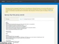 Sites similar to 3proxy.ru
