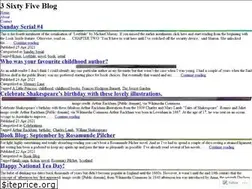 Sites similar to 3sixtyfiveblog.com