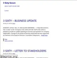 Sites similar to 3sixtysecure.com