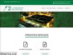 Sites similar to 3tabelionato.com.br