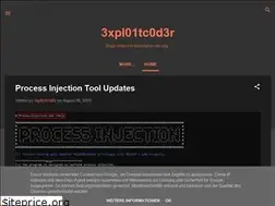 Sites similar to 3xpl01tc0d3r.blogspot.com