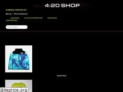 Sites similar to 4-20shop.ru