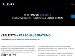Sites similar to 4-talents.de