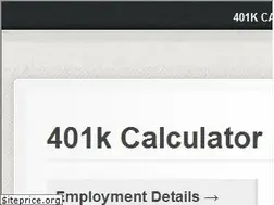 Sites similar to 401kcalculator.net