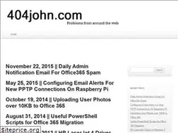Sites similar to 404john.com