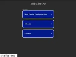 Sites similar to 404shagain.pw
