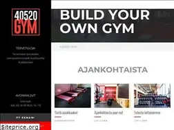 Sites similar to 40520gym.fi