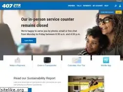 Sites similar to 407etr.com