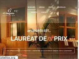 Sites similar to 40degres.net