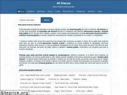 Sites similar to 40discos.net
