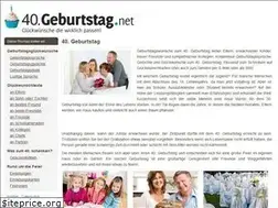 Sites similar to 40geburtstag.net