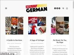 Sites similar to 40percentgerman.com