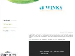 Sites similar to 40winksmusic.com