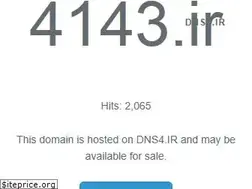 Sites similar to 4143.ir