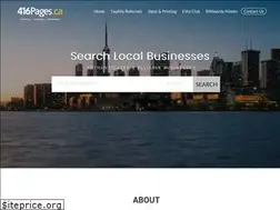 Sites similar to 416pages.ca