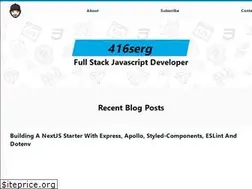 Sites similar to 416serg.me