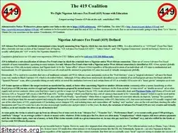 Sites similar to 419coalition.org