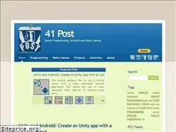 Sites similar to 41post.com