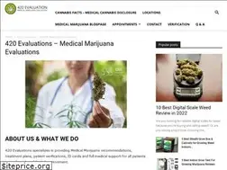 Sites similar to 420-evaluations.com
