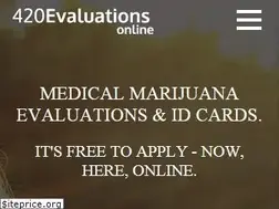 Sites similar to 420evaluationsonline.com