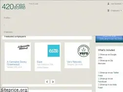 Sites similar to 420jobsboard.com