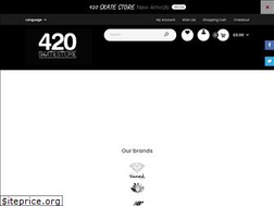 Sites similar to 420skatestore.co.uk