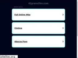 Sites similar to 42gramsfilm.com