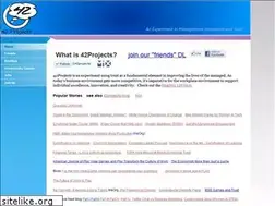Sites similar to 42projects.org