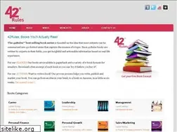 Sites similar to 42rules.com