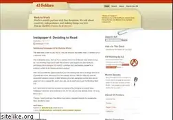 Sites similar to 43folders.com