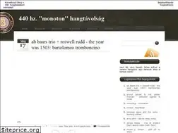 Sites similar to 440hz.blogger.hu