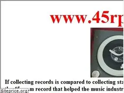 Sites similar to 45-rpm.org.uk