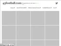 Sites similar to 45football.com