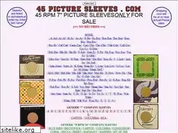 Sites similar to 45picturesleeves.com