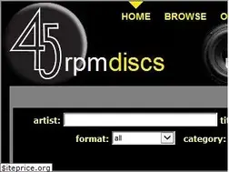 Sites similar to 45rpmdiscs.co.uk