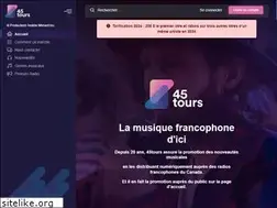 Sites similar to 45tours.ca