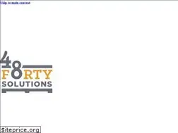 Sites similar to 48forty.com