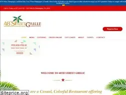 Sites similar to 48thstreetgrille.com