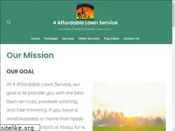 Sites similar to 4affordablelawnservice.com